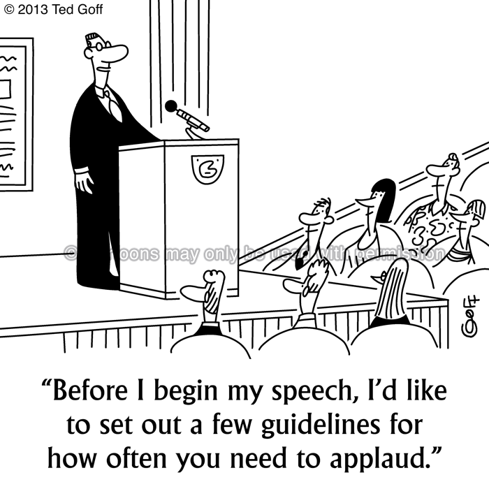 Cartoon about communication