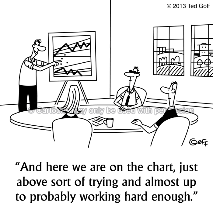 Cartoon about office