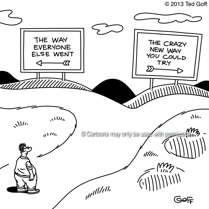 Cartoon about general