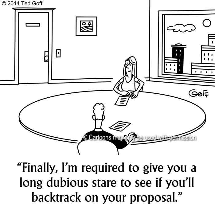 Cartoon about management