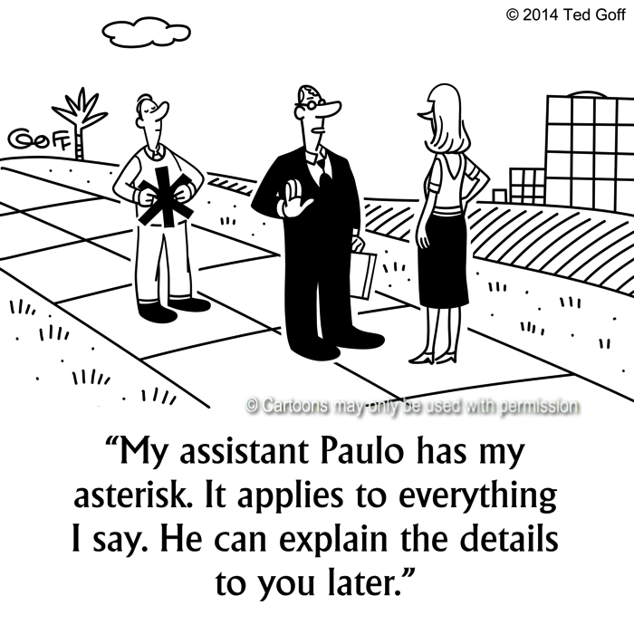 Cartoon about management