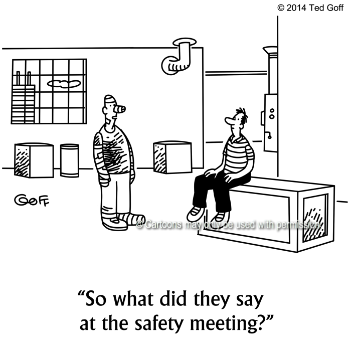 Cartoon about safety