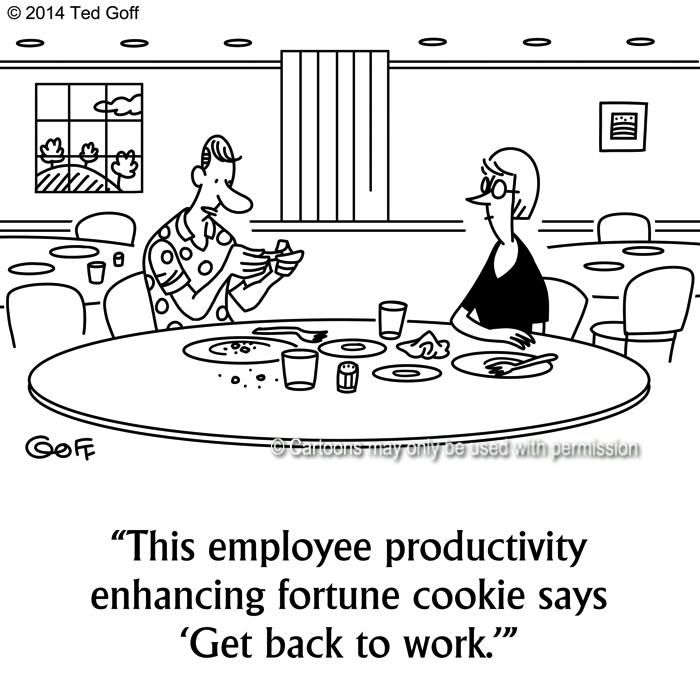 Cartoon about management