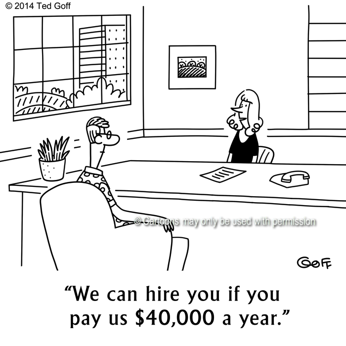 Cartoon about management