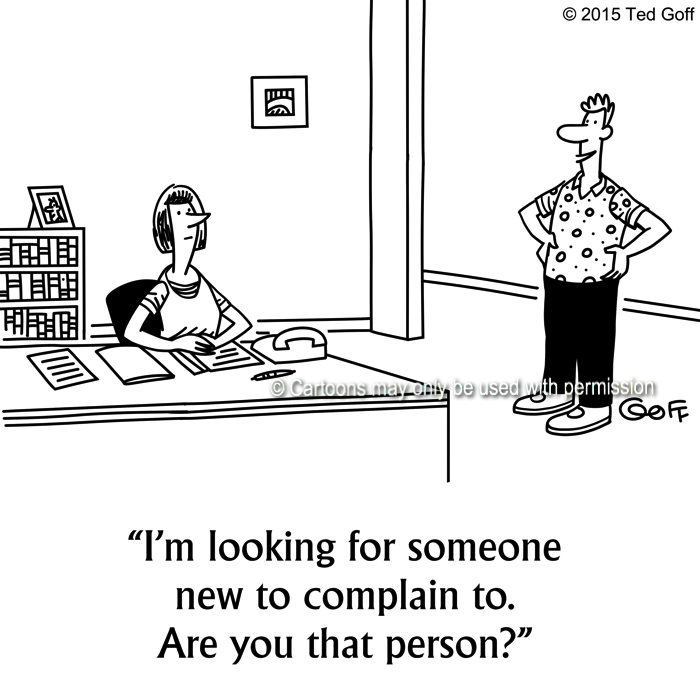 Cartoon about management