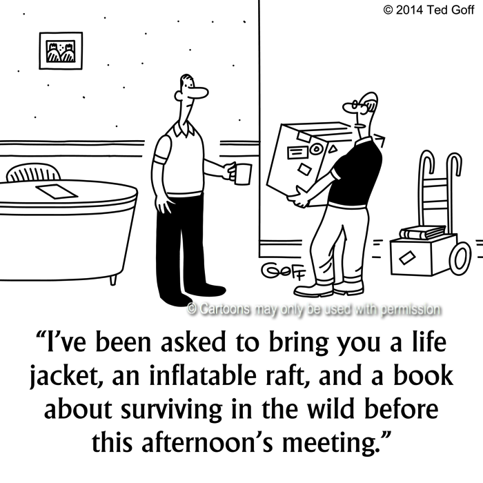 Cartoon about management