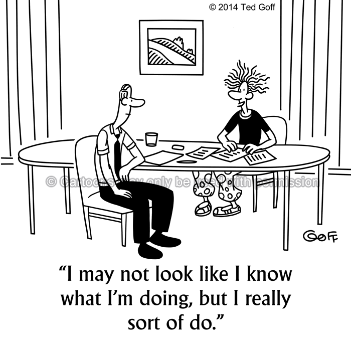 Cartoon about management
