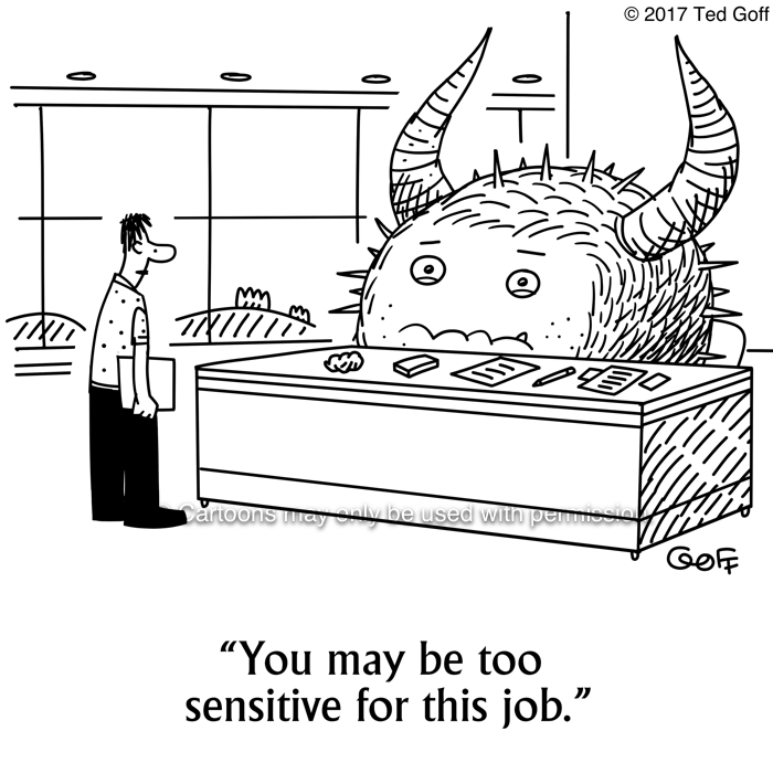 Cartoon about office