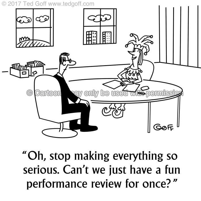 Cartoon about management