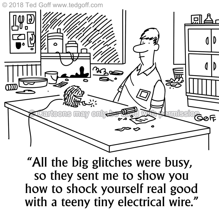 Cartoon about safety