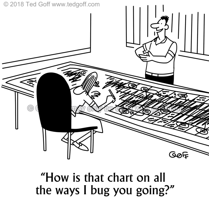 Cartoon about office