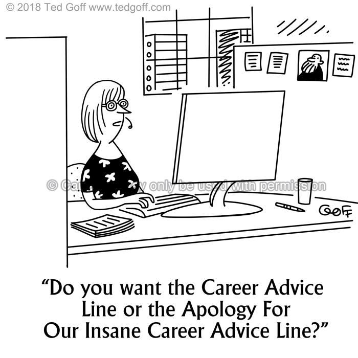 Cartoon about telephone