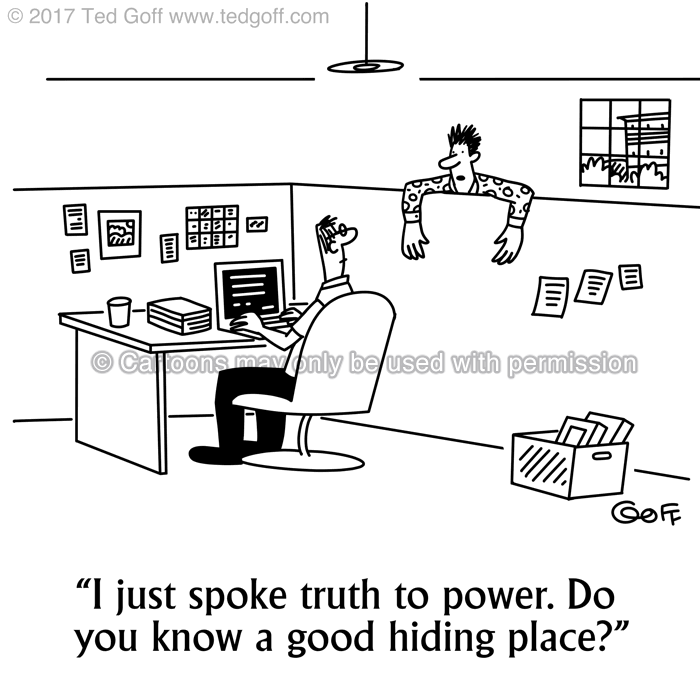 Cartoon about management