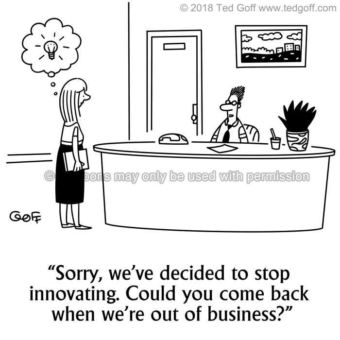 Cartoon about management