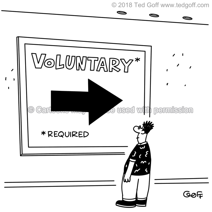 Cartoon about management