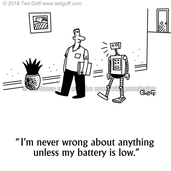 Cartoon about office