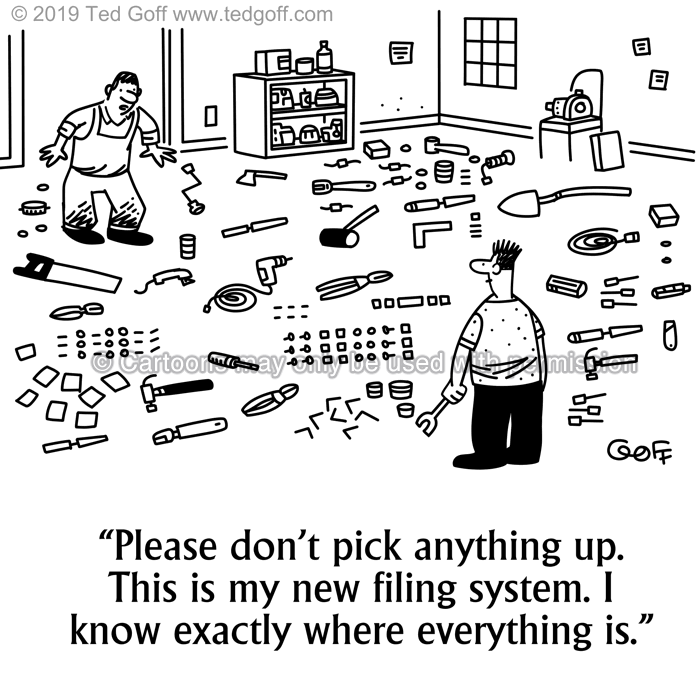 Cartoon about management