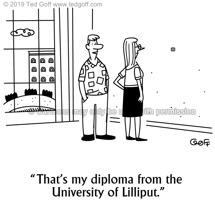 Cartoon about office