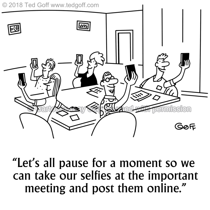 Cartoon about office