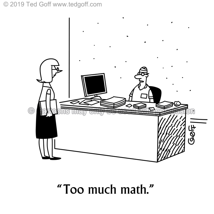 Cartoon about office