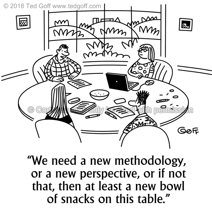 Cartoon about management