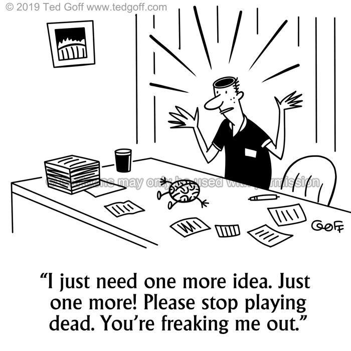 Cartoon about office