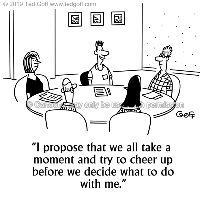 Cartoon about management