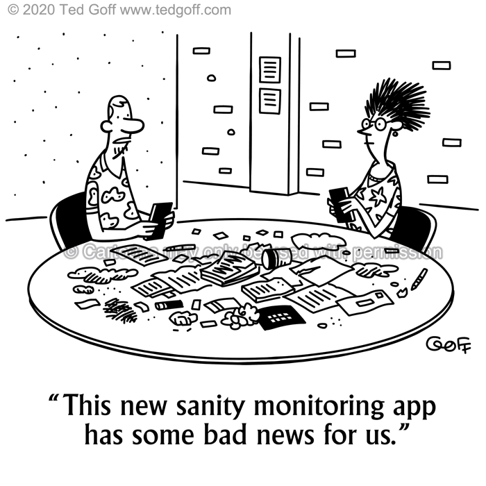 Cartoon about Computer