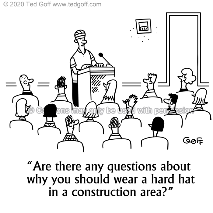 Cartoon about Safety