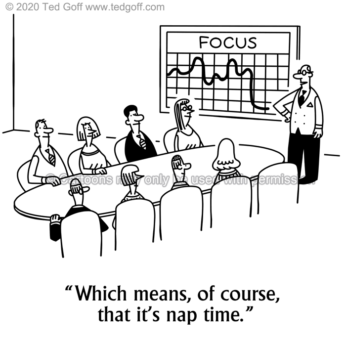 Cartoon about Meeting