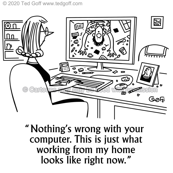 Cartoon about Office