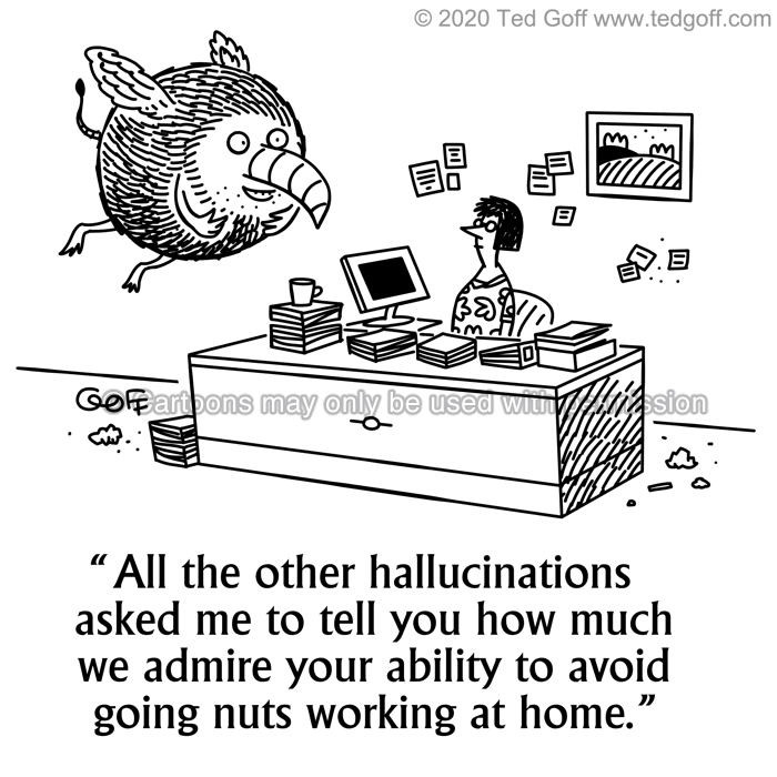 Cartoon about office