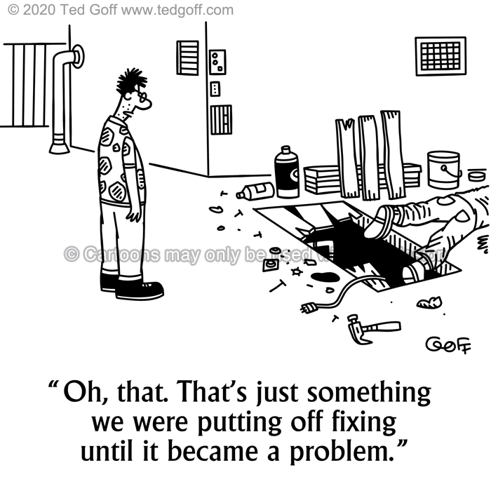 Cartoon about Safety