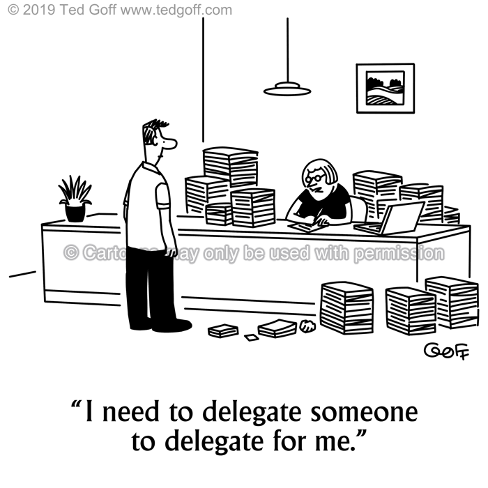 Cartoon about Management