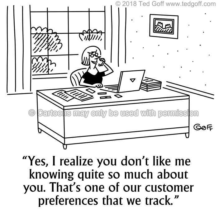 Cartoon about Computer