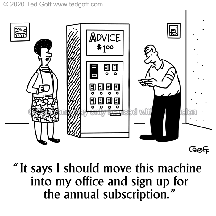 Cartoon about Marketing