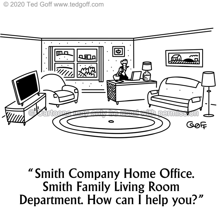 Cartoon about Computer