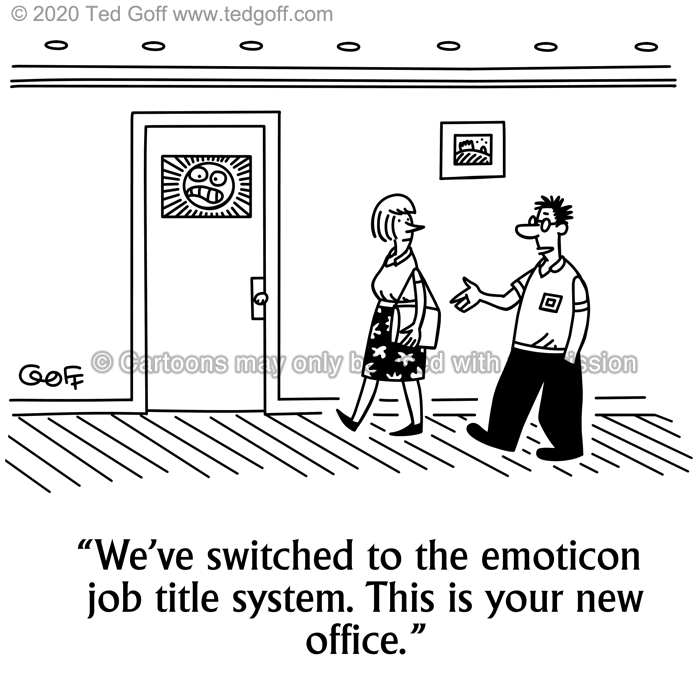 Cartoon about Computer