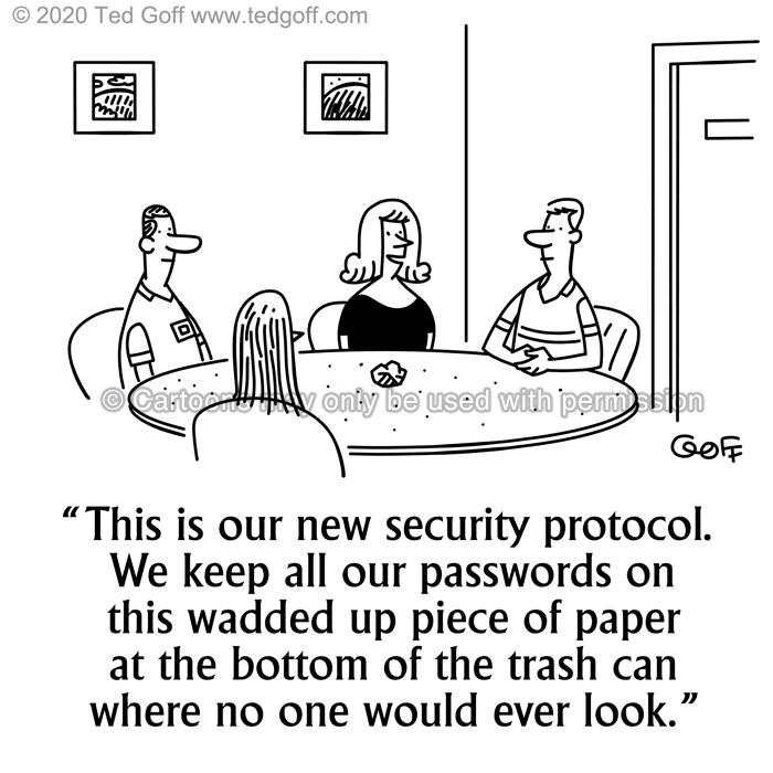 Cartoon about Computer