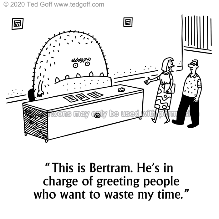 Cartoon about Management