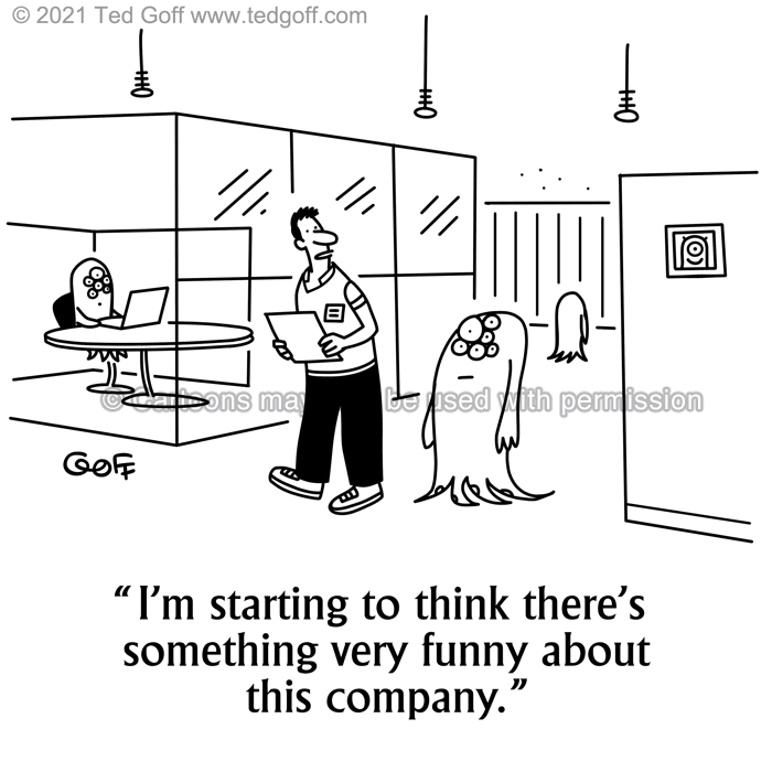 Cartoon about Office