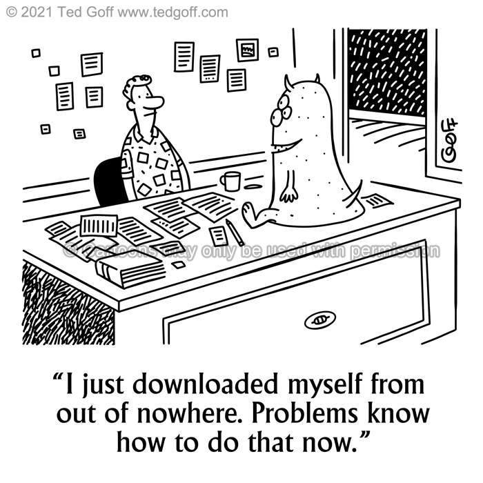 Cartoon about Office