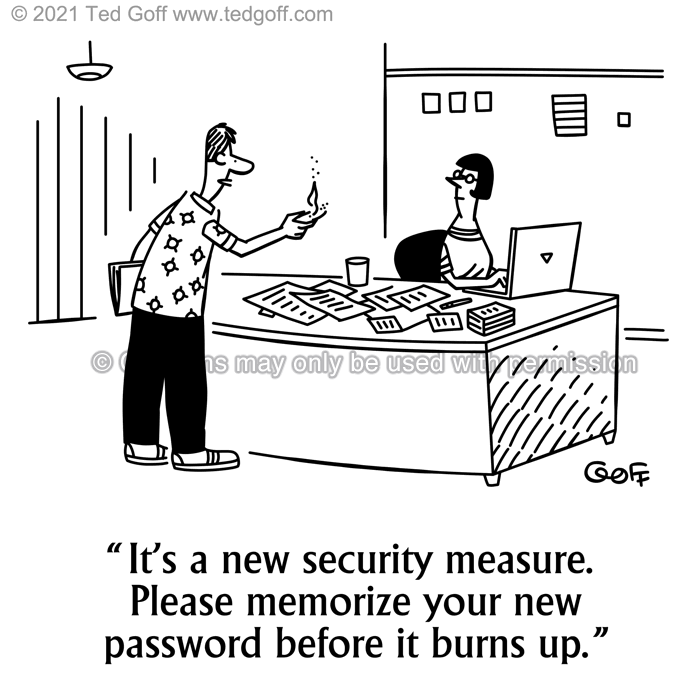 Cartoon about Computer