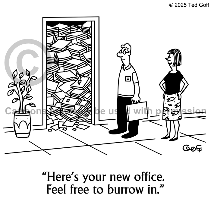 Cartoon about Office